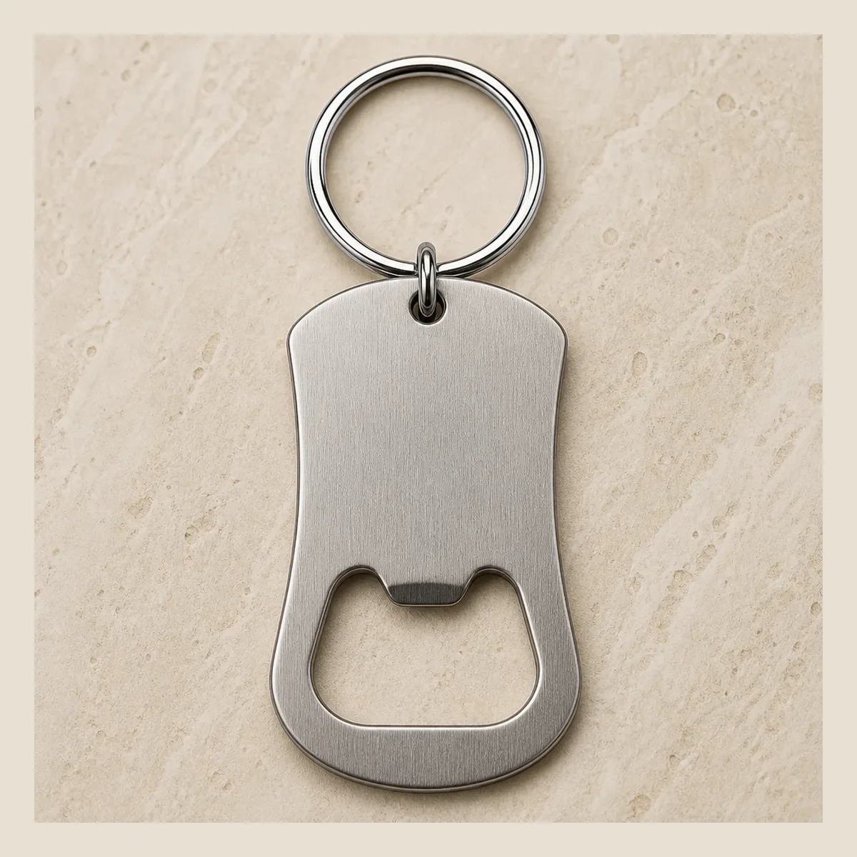 Bottle opener key fob