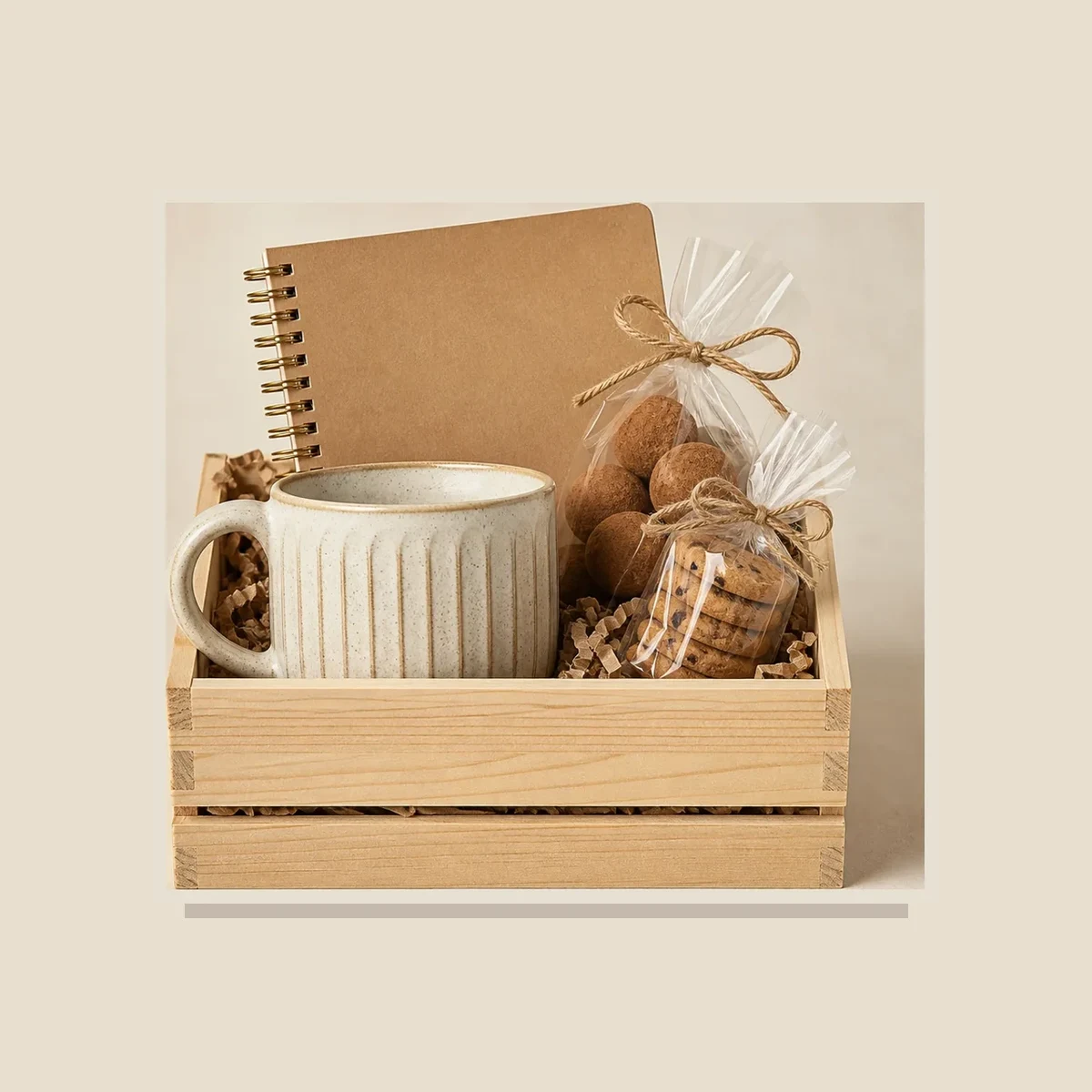 Induction gift crate