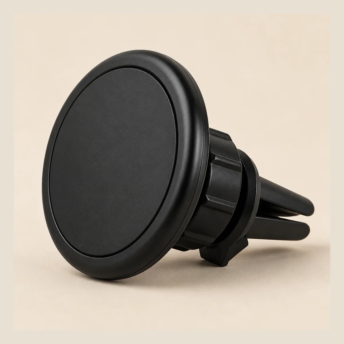 Magnetic car phone mount