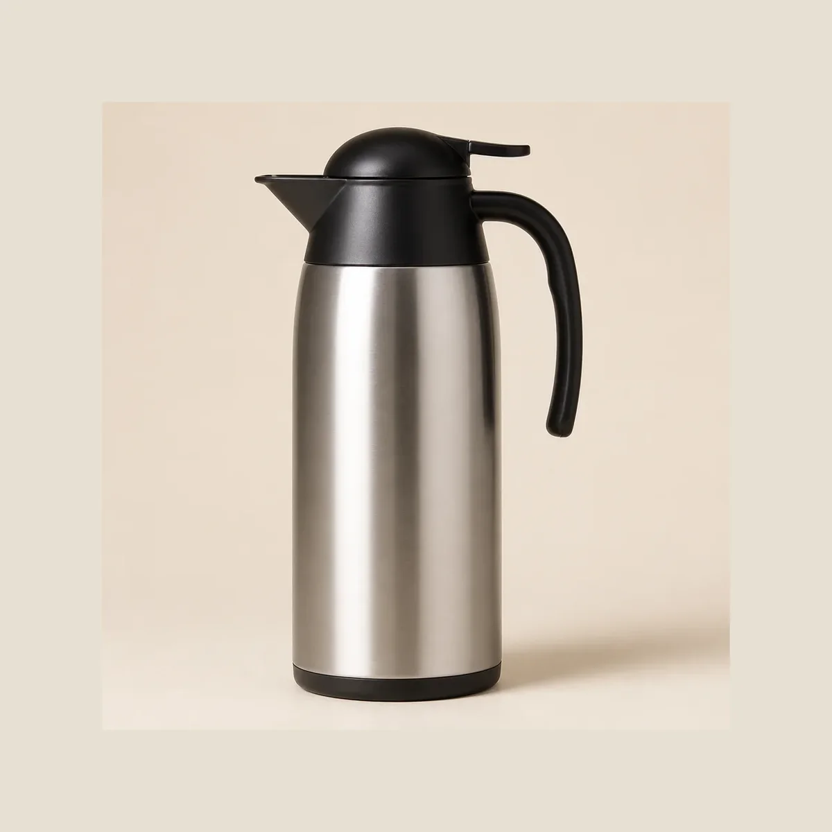 Stainless thermos carafe