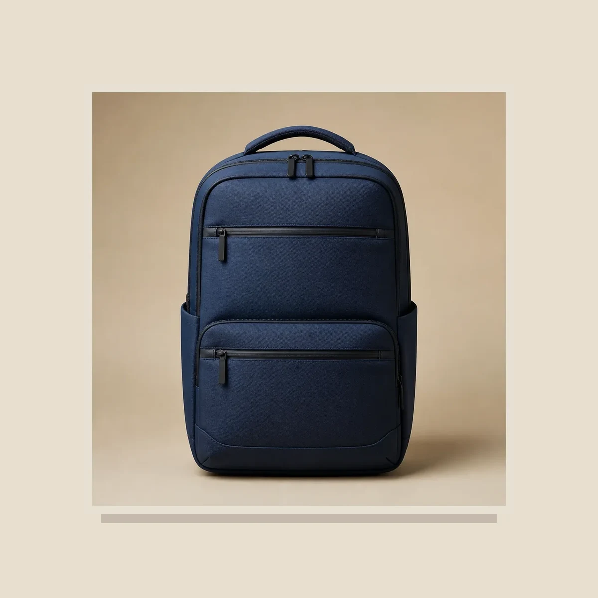 Navy laptop daypack