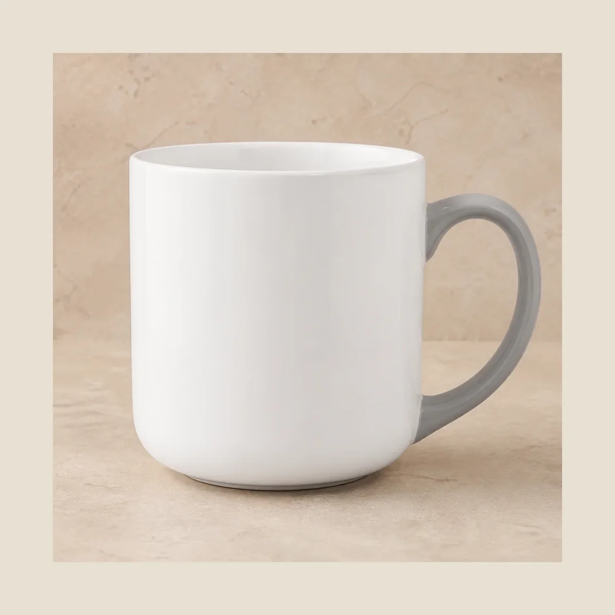 Classic ceramic desk mug
