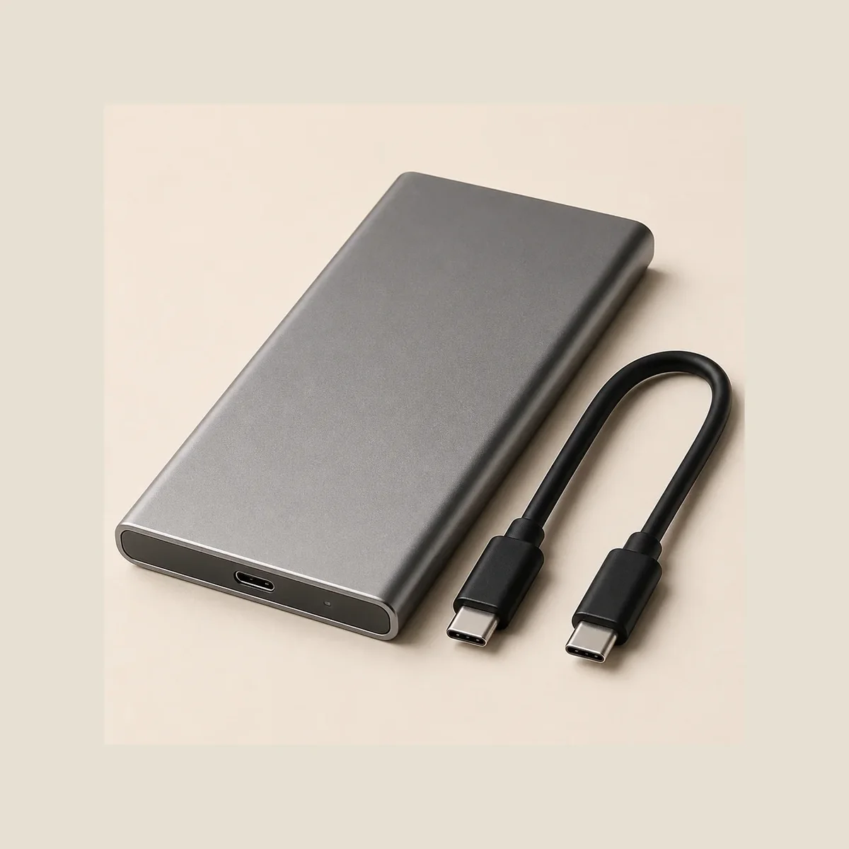 Portable SSD enclosure kit