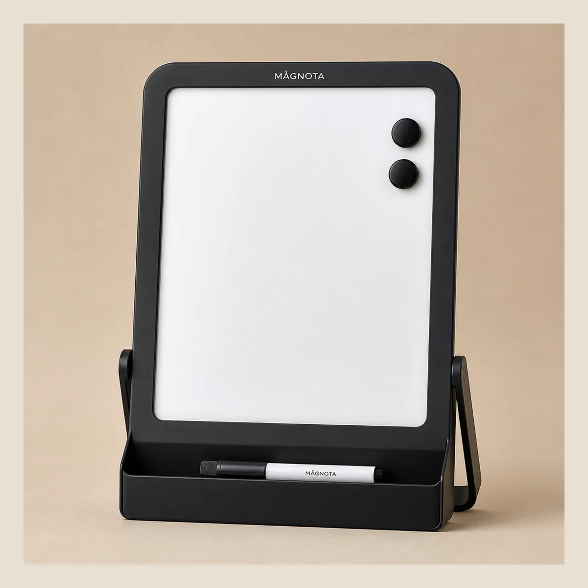 Magnetic whiteboard notepad