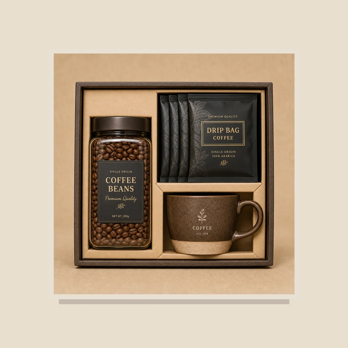 Coffee connoisseur box