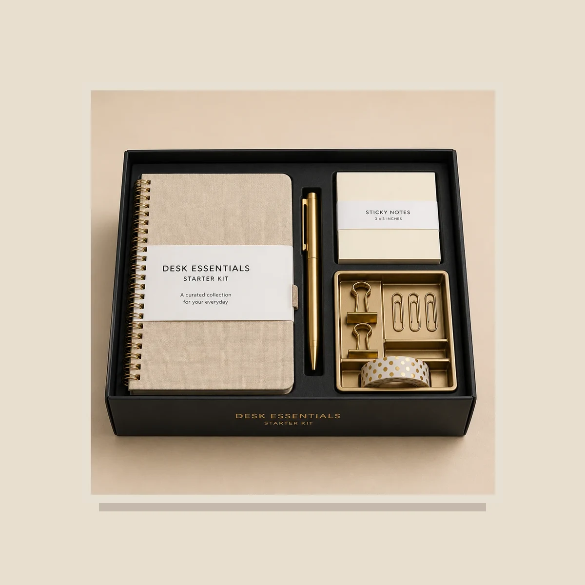 Desk essentials starter kit
