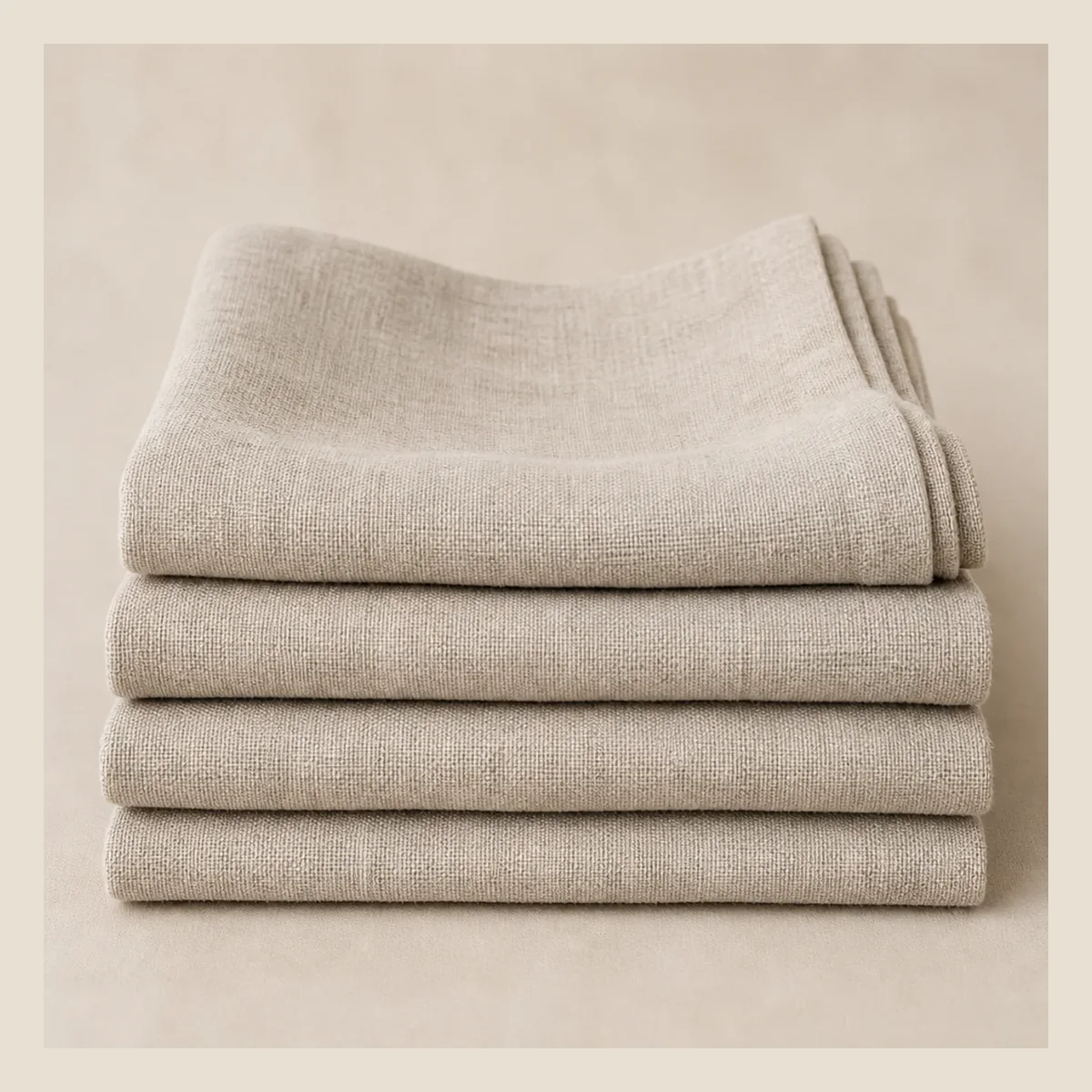 Linen napkin set