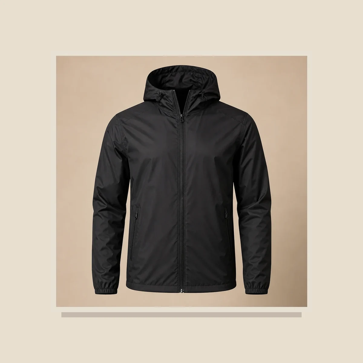 Lightweight windbreaker shell