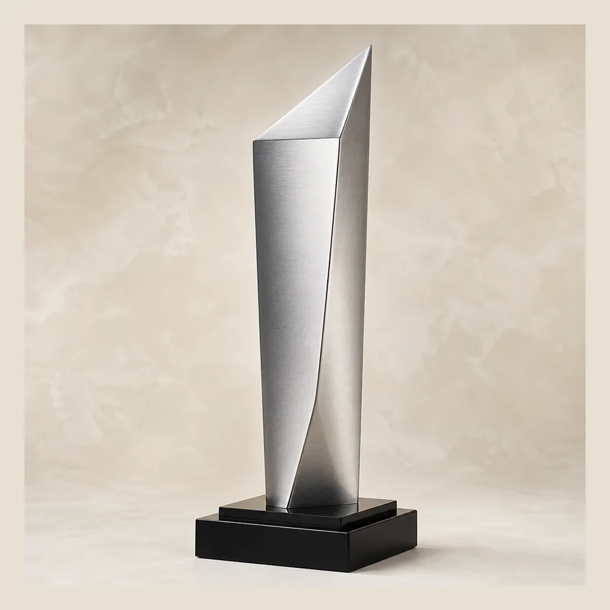 Metal tower trophy