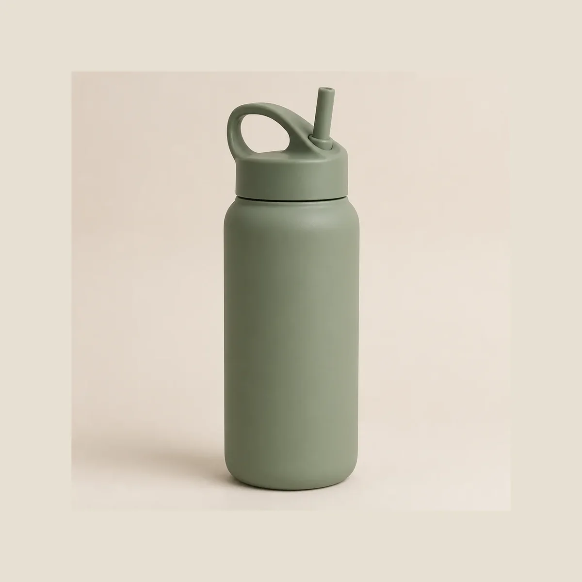 Soft-touch sipper bottle 600ml