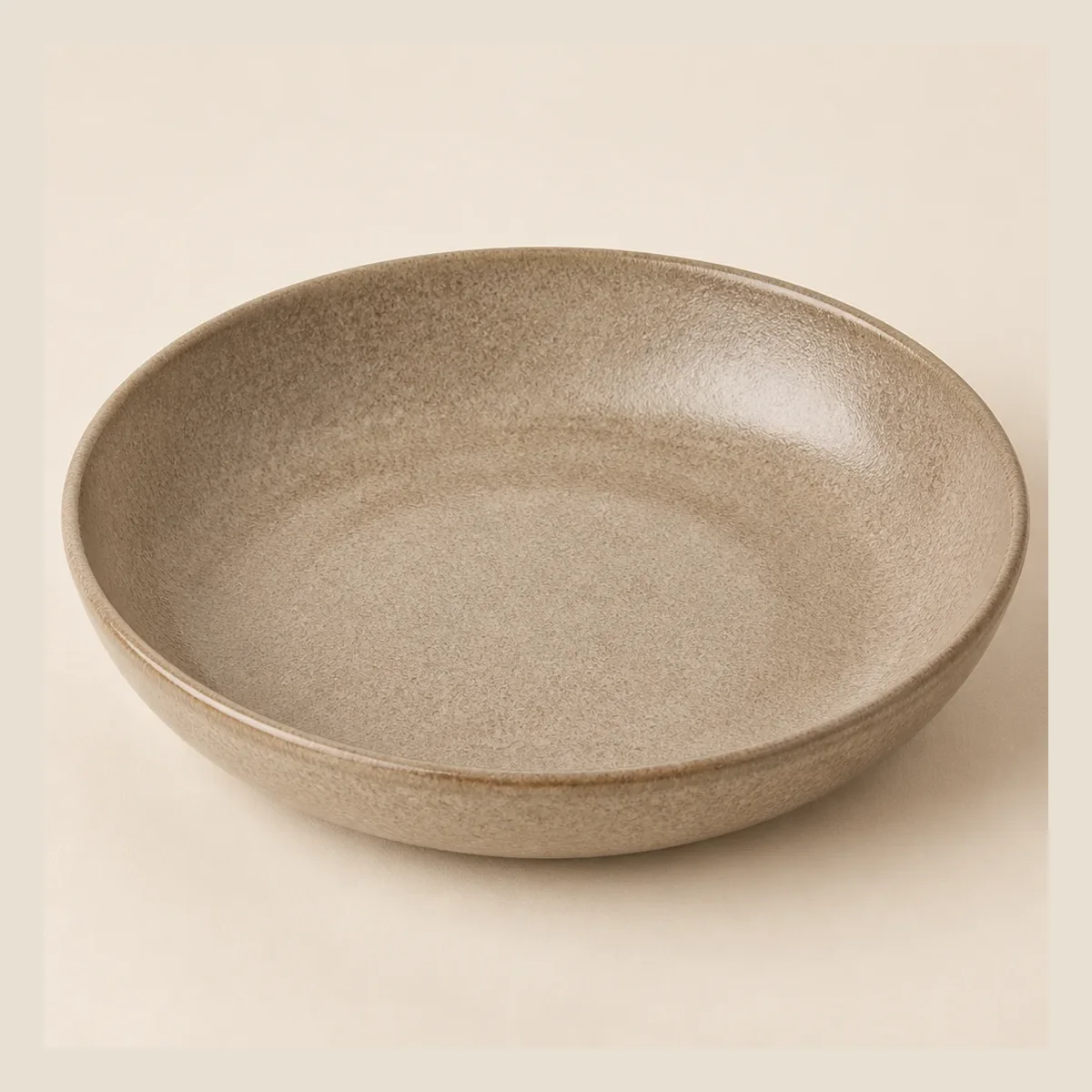 Stoneware pasta bowl