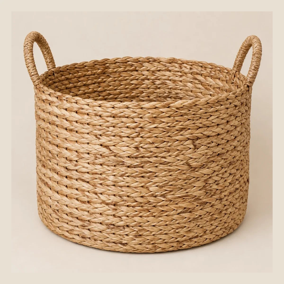 Seagrass storage basket