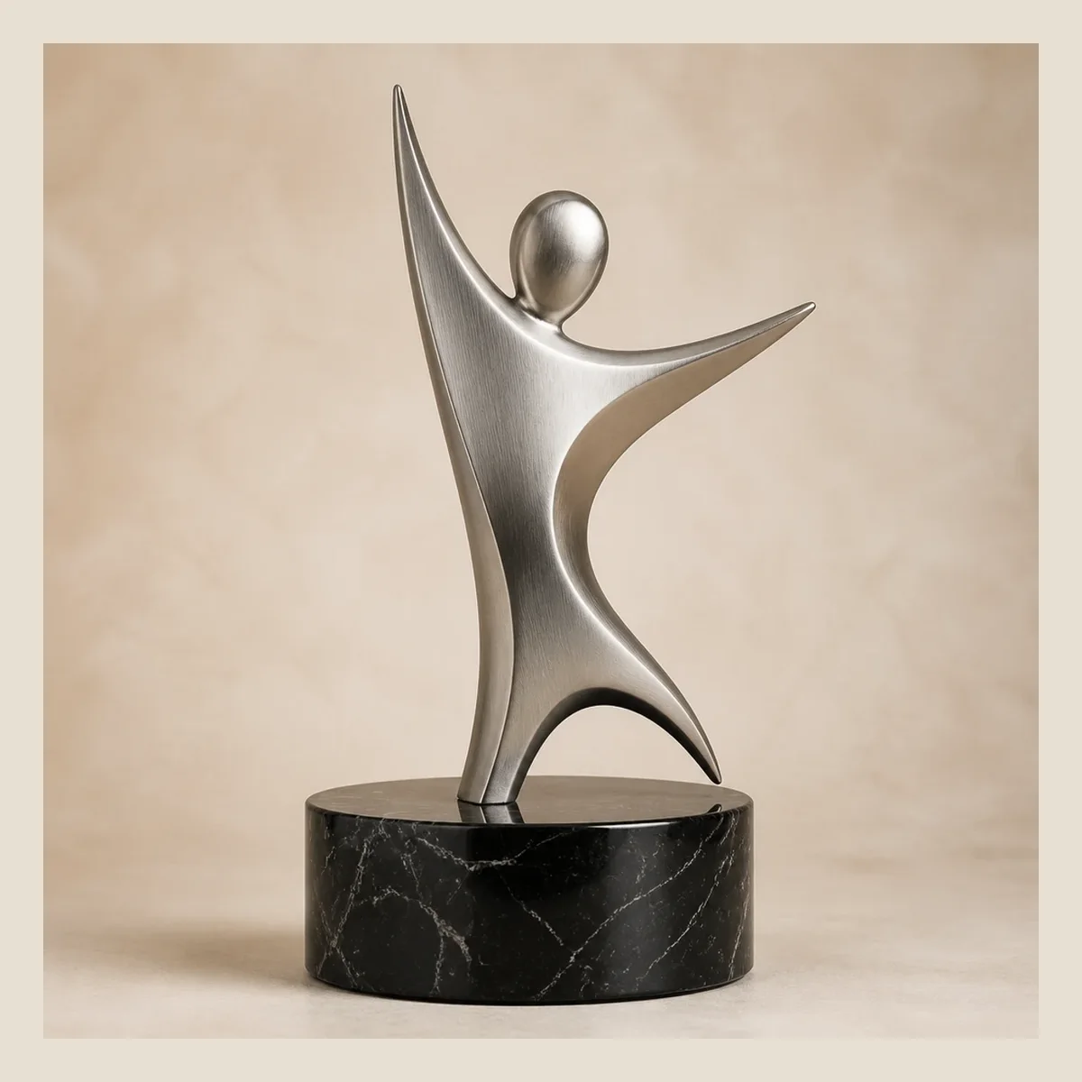 Marble base trophy
