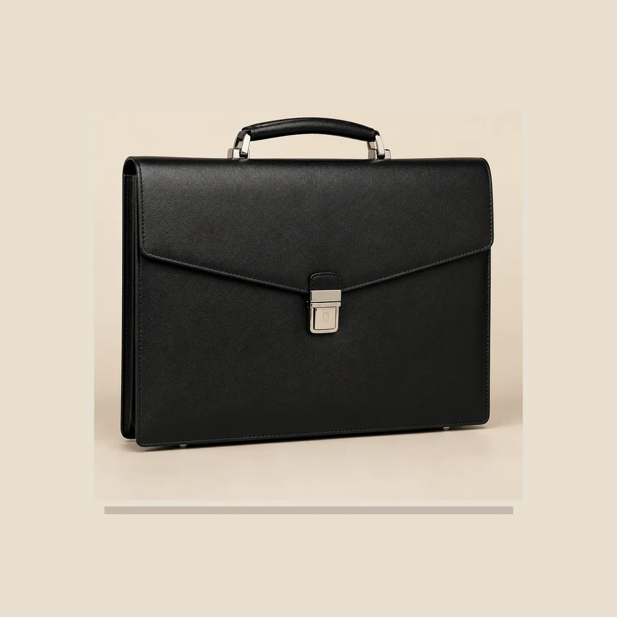 Structured briefcase portfolio