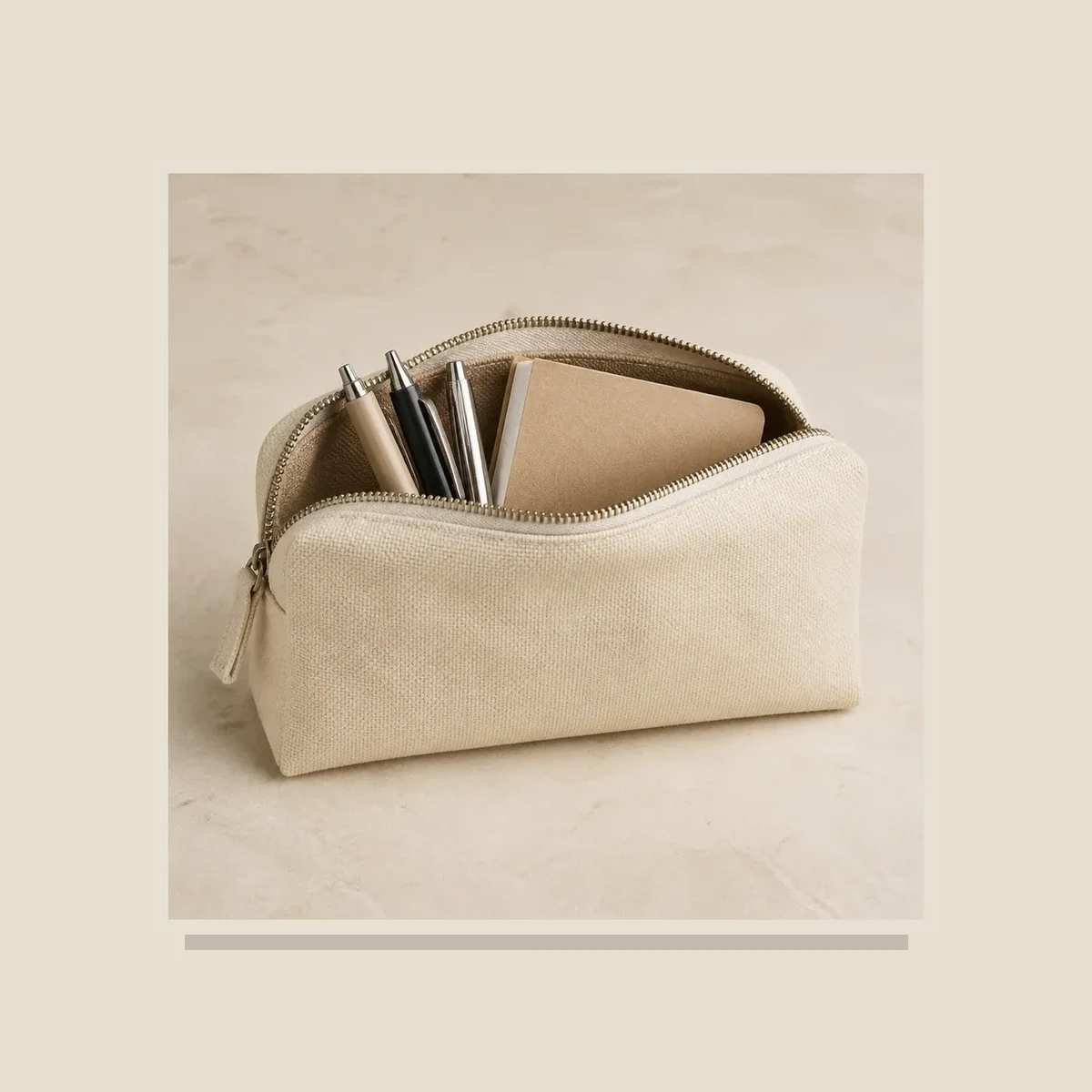 First-day essentials pouch