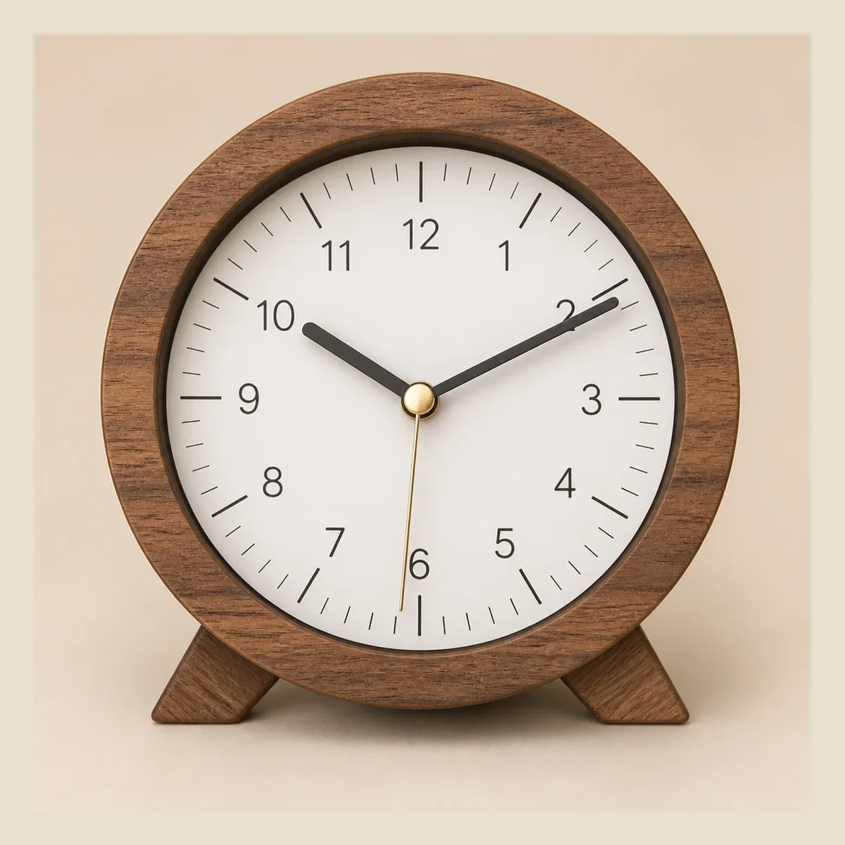 Analog desktop clock