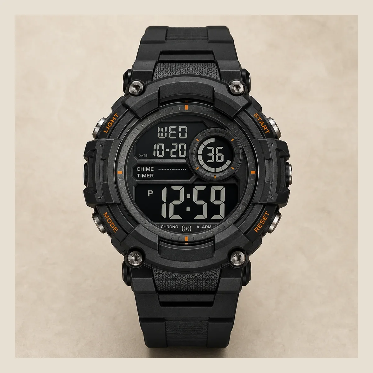 Sport digital watch