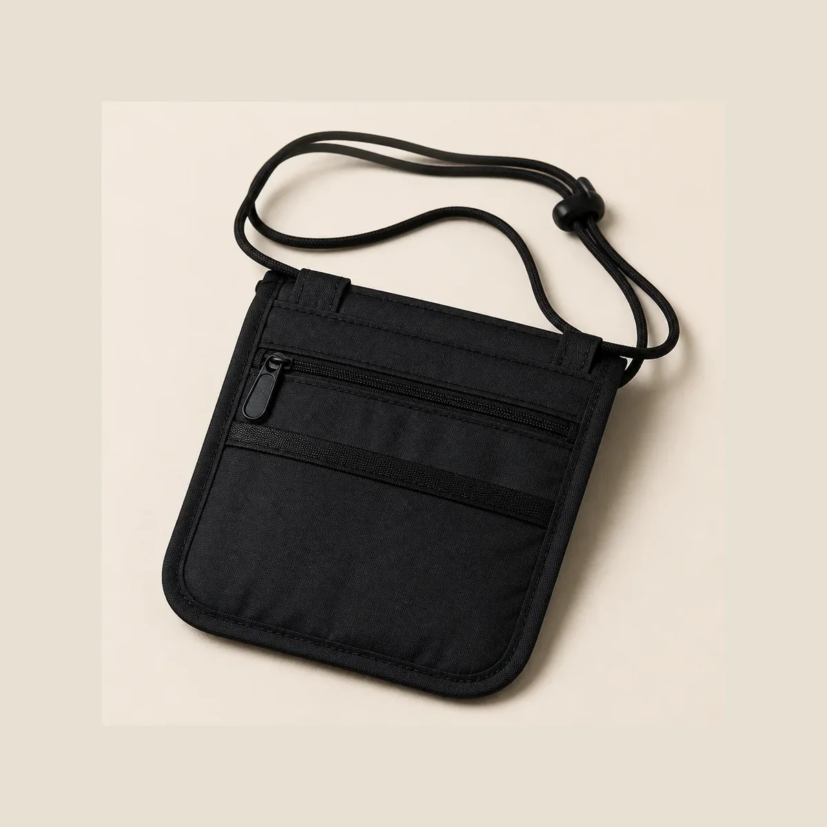 RFID travel neck pouch