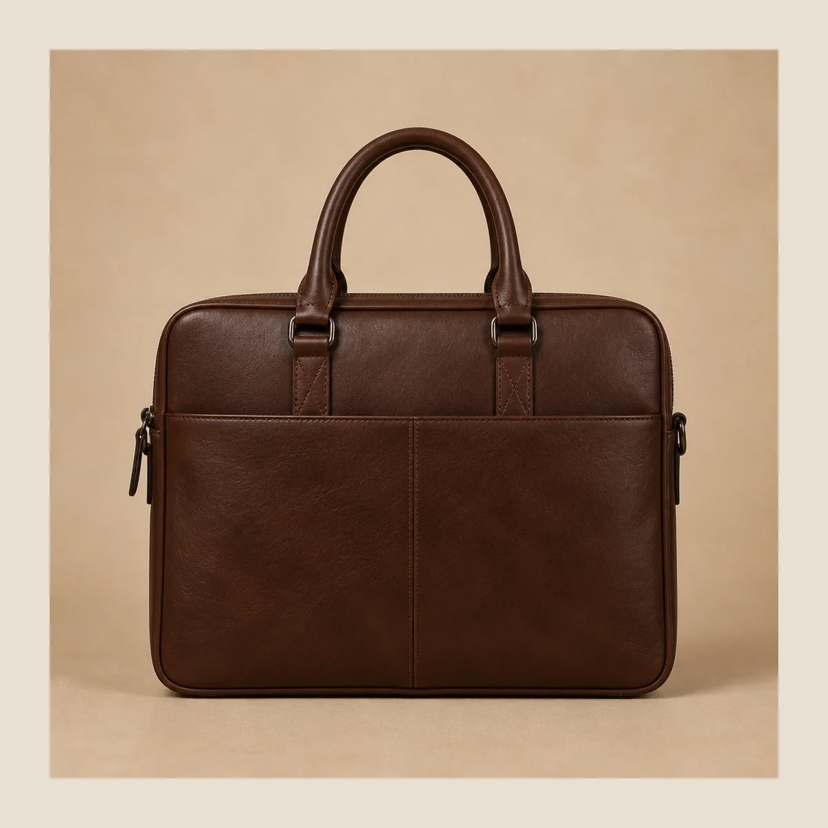 Leather work bag
