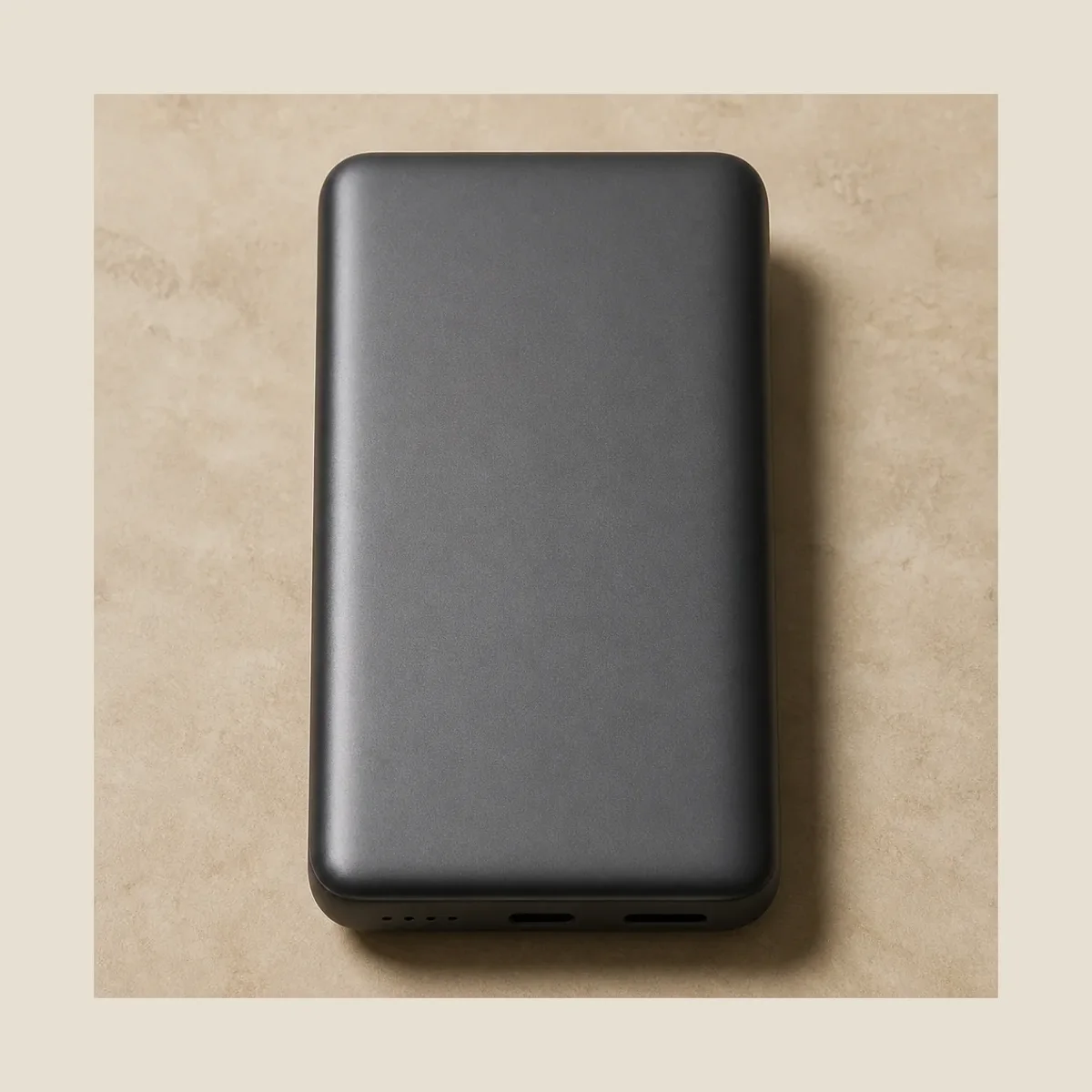 Slim graphite power bank