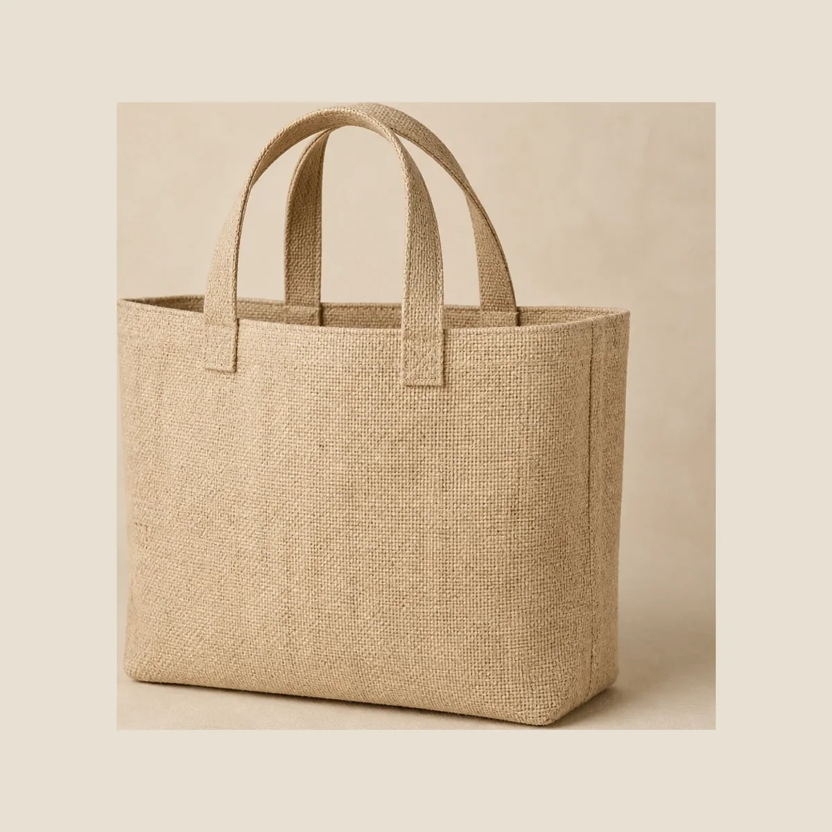 Hemp shopper tote