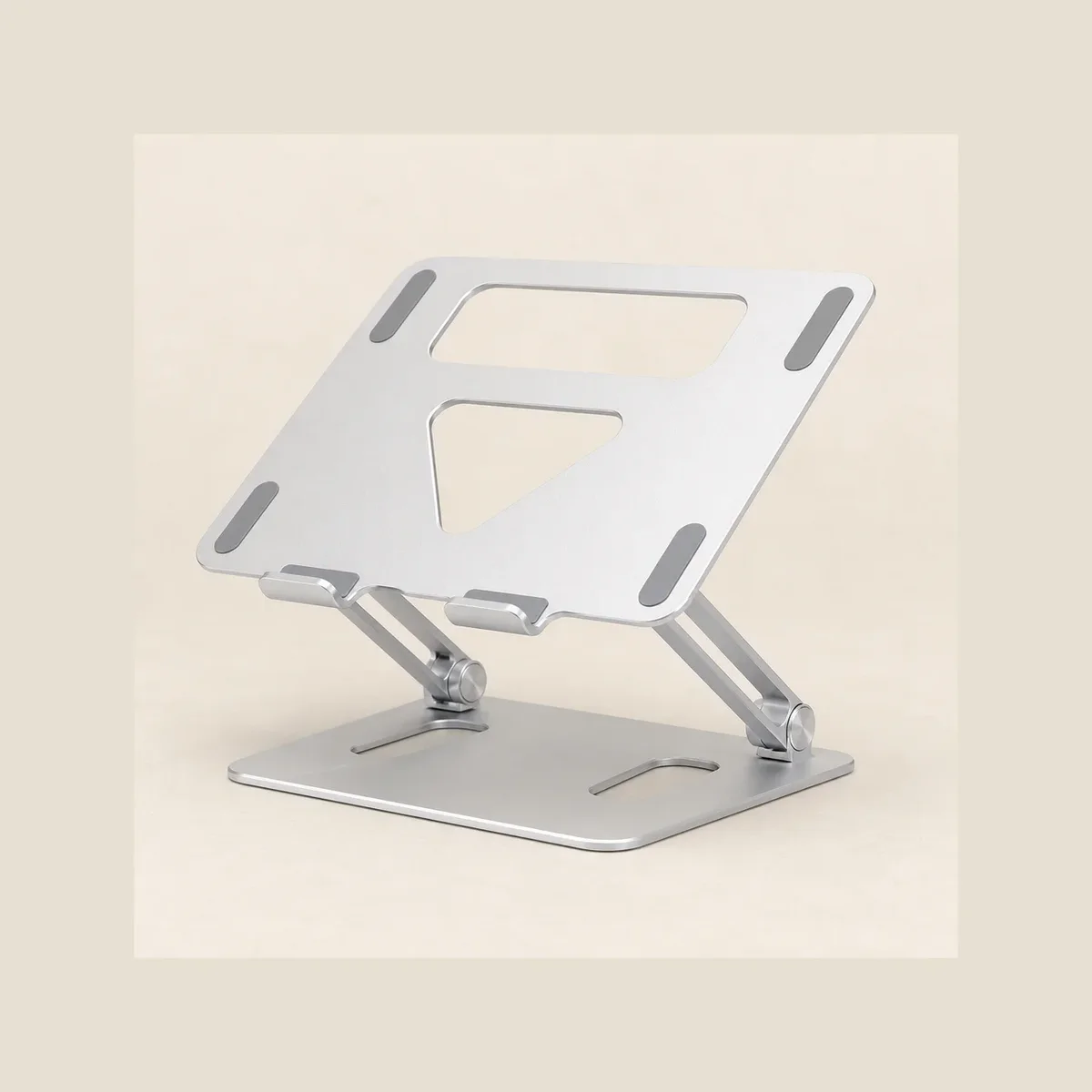 Aluminium laptop stand