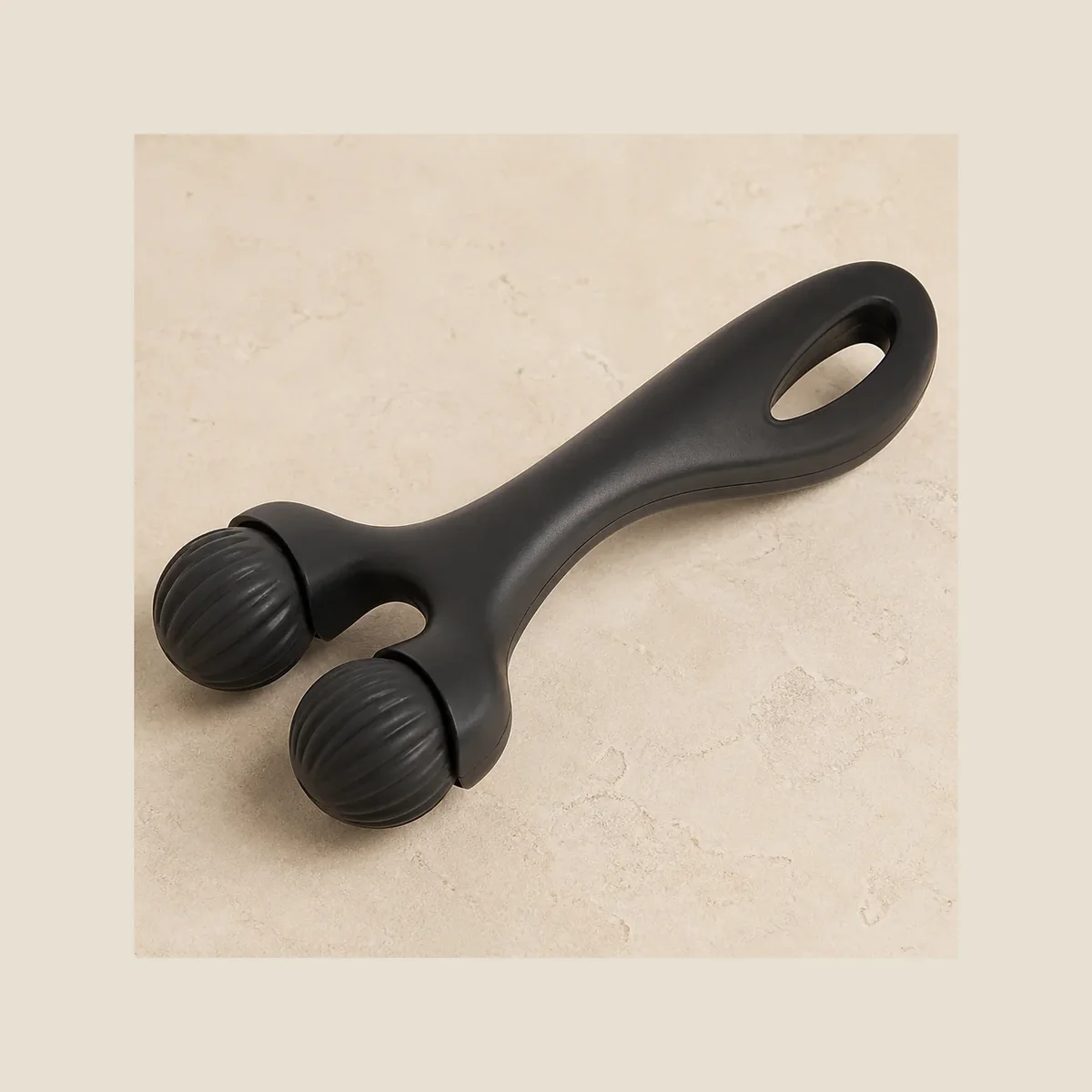 Compact massage roller